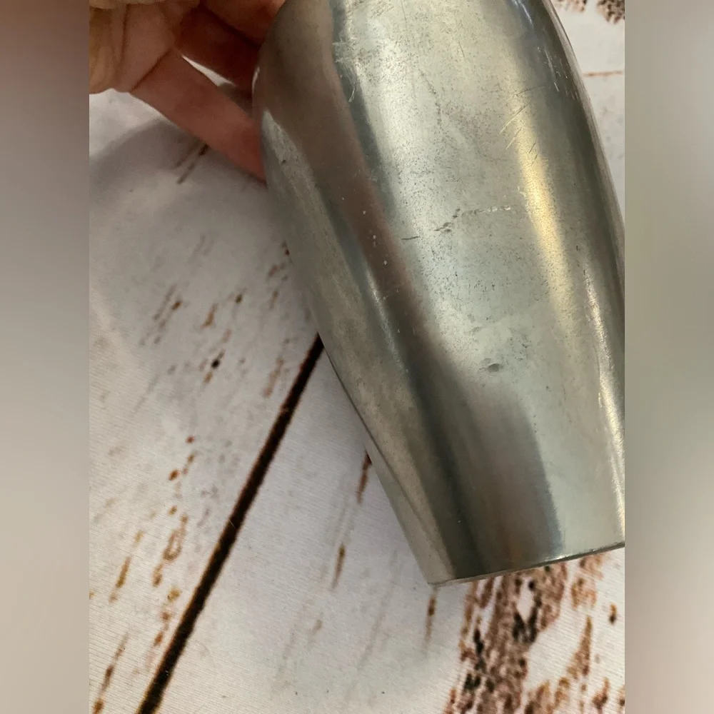 ROYAL HOLLAND DAALDEROP‎ PEWTER MID CENTURY MODERN VASE
